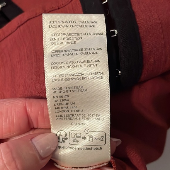 Free People Rumor Has It BURNT HENNA Size XS - Picture 6 of 9